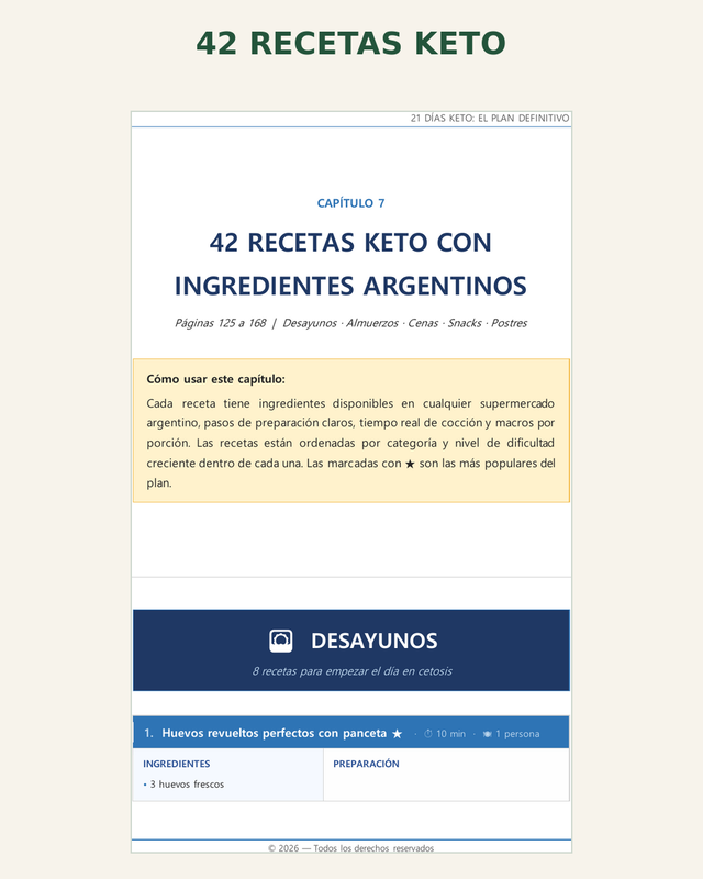 42 recetas