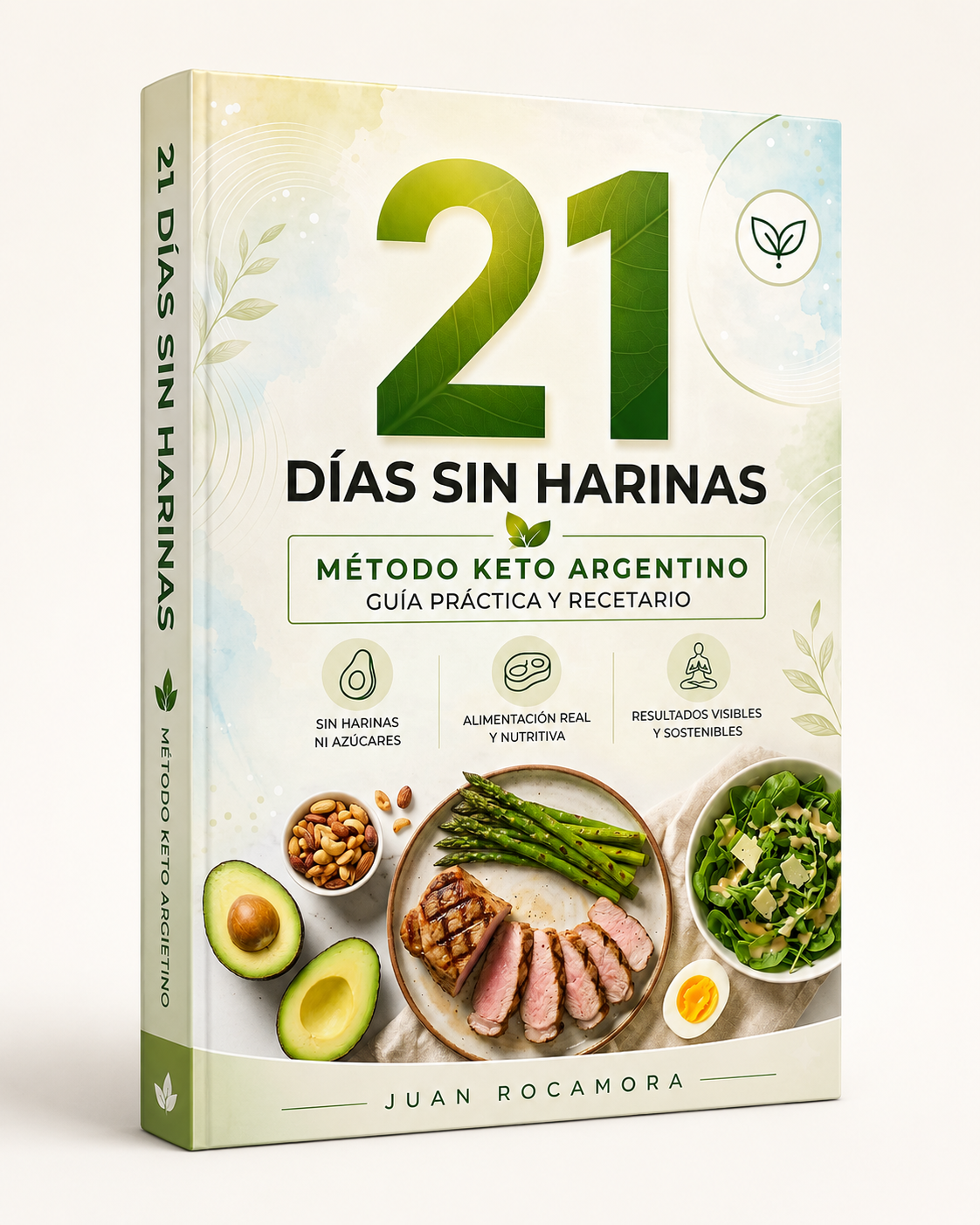 Pack Digital 21 Días Sin Harinas + 3 Bonos